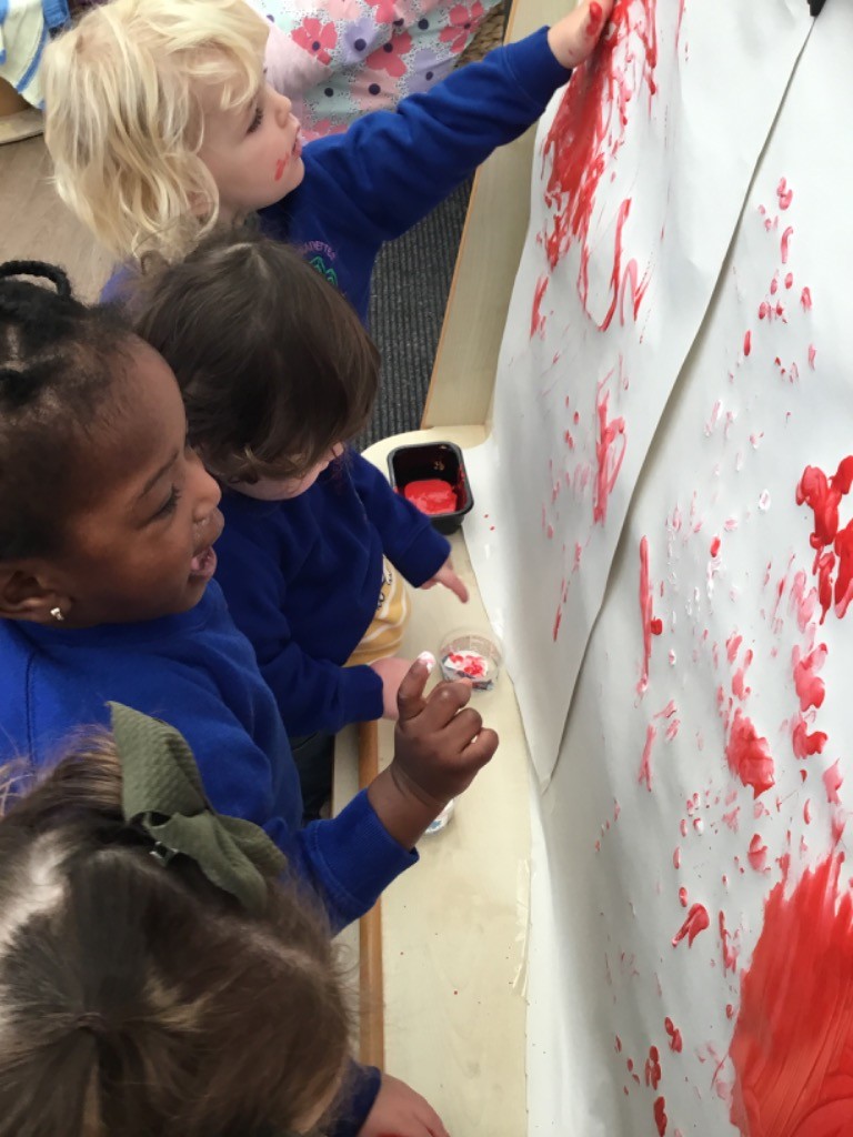 October in the Toddler room