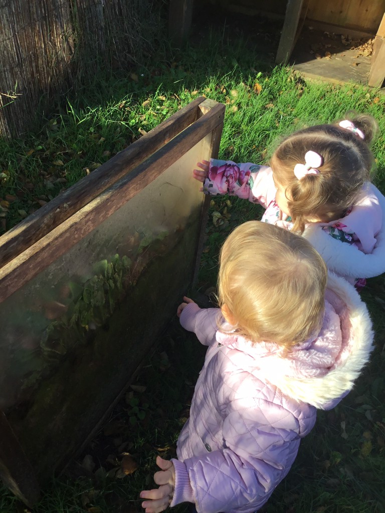 Exploring in the Baby room!